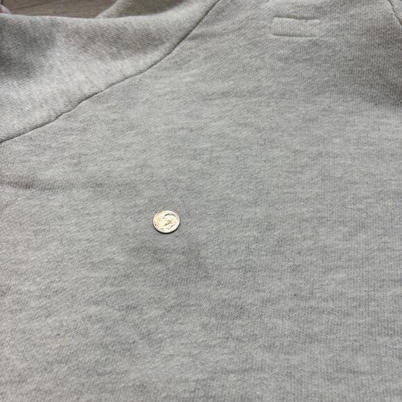 Mother Square Tear Cropped Hoodie Sweatshirt Women's Large - Picture 8 of 9